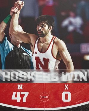 Image post by @huskerwrestling on Instagram
