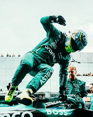 Image post by @astonmartinf1 on Instagram