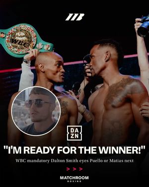 Image post by @matchroomboxing on Instagram