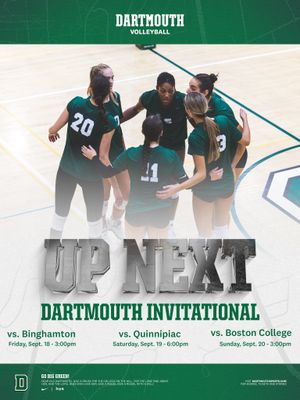 Image post by @dartmouthvball on Instagram