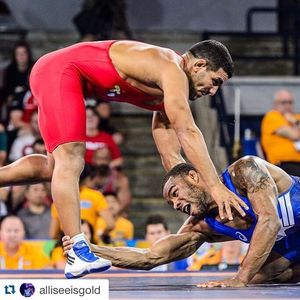 Image post by @asicswrestling on Instagram
