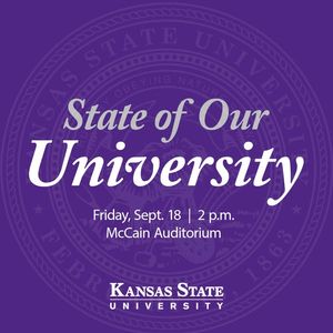 Image post by @KState on Facebook