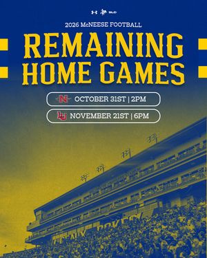 Image post by @mcneesefootball on Instagram