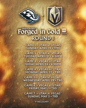 Image post by @vegasgoldenknights on Instagram