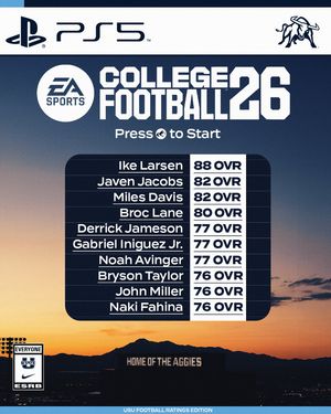 Image post by @usufootball on Instagram