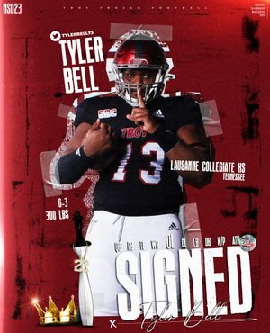 Image post by @TroyTrojansFB on Twitter