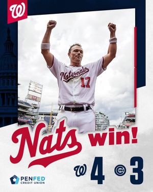 Image post by @Nationals on Twitter