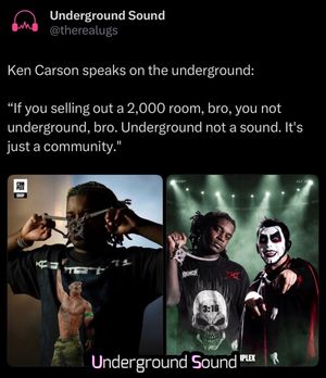 Image post by @undergroundsound on Instagram