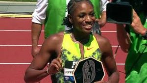 Video post by @usatf on YouTube