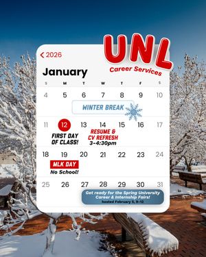 Image post by @unlcareers on Instagram