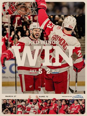 Image post by @DetroitRedWings on Twitter