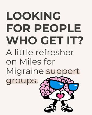 Image post by @milesformigraine on Instagram
