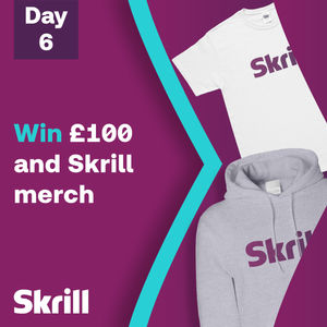 Image post by @skrill on Twitter