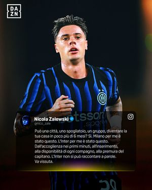 Image post by @dazn_it on Instagram