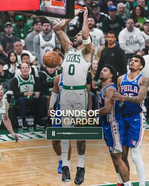 Image post by @celtics on Instagram