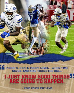Image post by @tulsa_football on Instagram