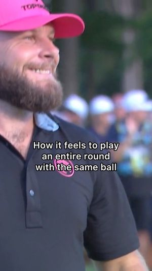 Video post by @livgolfleagueofficial on Facebook