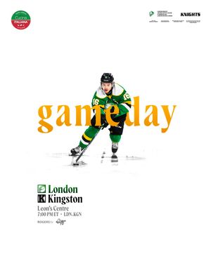 Image post by @LondonKnights on Twitter