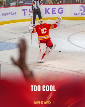 Image post by @nhlflames on Instagram