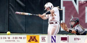 Image post by @GopherSoftball on Facebook