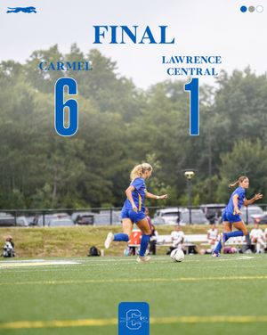 Image post by @carmelgirlssoccer on Instagram