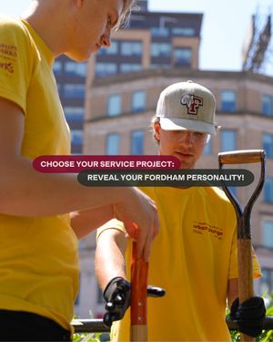 Image post by @fordhamuniversity on Instagram