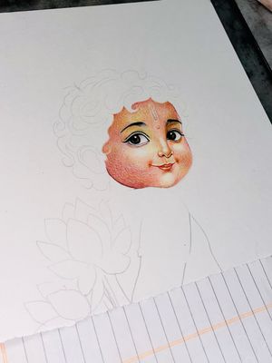 Image post by @artistic___rudra on Instagram