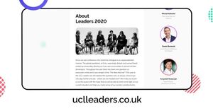 Video post by @UCLLeaders on Facebook