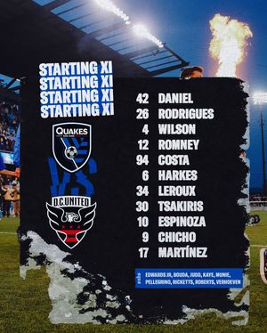 Image post by @sjearthquakes on Instagram