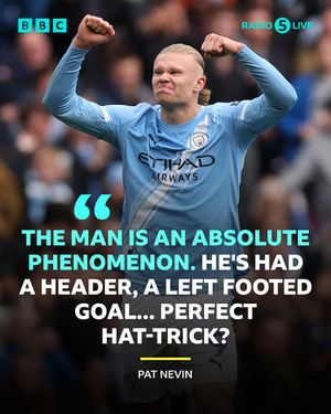 Image post by @5liveSport on Twitter