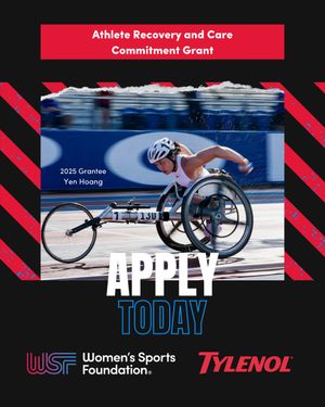 Image post by @womenssportsfoundation on Instagram