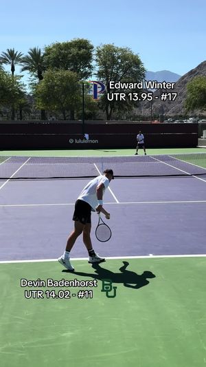 Video post by @utr_sports on TikTok