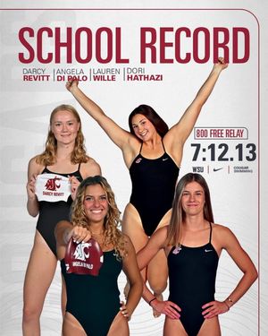 Image post by @wsucougarswim on Instagram