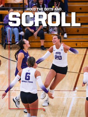 Image post by @tcuvolleyball on Instagram