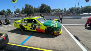 Image post by @JRMotorsports on Twitter