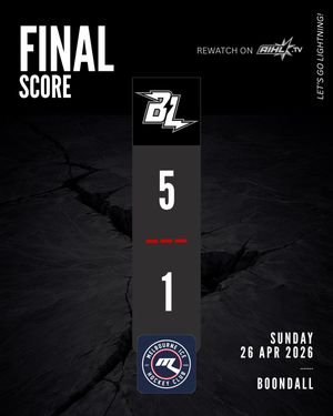 Image post by @brisbanelightninghockey on Instagram