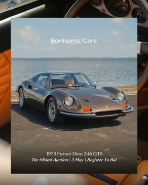 Image post by @bonhamscars on Instagram