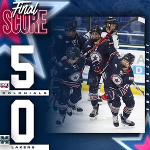 Image post by @RMUAthletics on Facebook