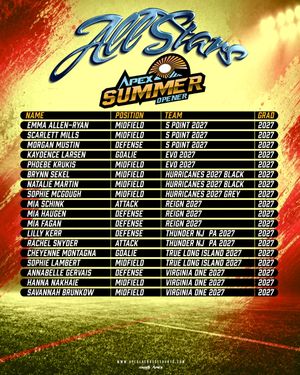 Image post by @apexgirlslaxevents on Instagram