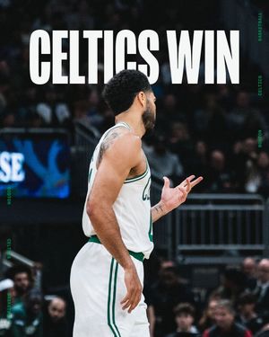 Image post by @celtics on Twitter