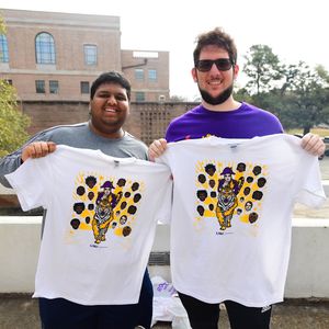 Image post by @LSUBasketball on Twitter