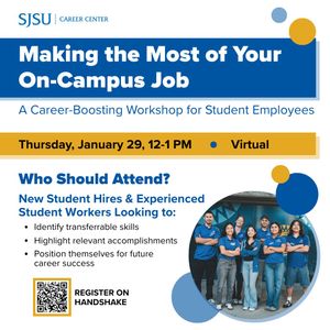 Image post by @sjsu_careercenter on Instagram