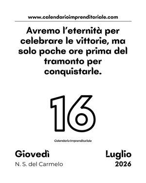 Image post by @calendarioimprenditoriale on Instagram