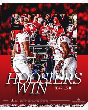 Image post by @indianafootball on Instagram