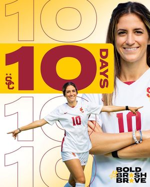 Image post by @uscwsoccer on Instagram