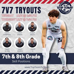 Image post by @topteam7v7 on Instagram