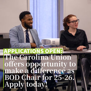 Image post by @dailytarheel on Instagram