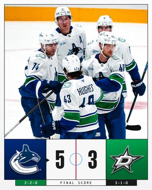 Image post by @NHL on Twitter
