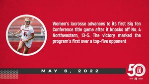 Image post by @RUAthletics on Twitter