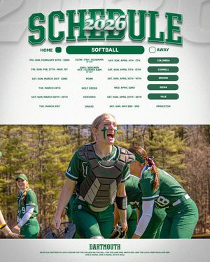 Image post by @dartmouthsoftball on Instagram